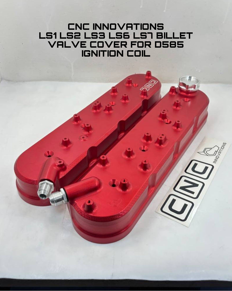 Thumbnail: LS1 LS2 LS3 LS6 LS7 BILLET VALVE COVER FOR D585 IGNITION COIL  