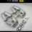 Thumbnail: TOYOTA 3K 4K & 5K STARLET KP6 TO KEIHIN FCR 39mm FLAT SIDE CARBS ADAPTER