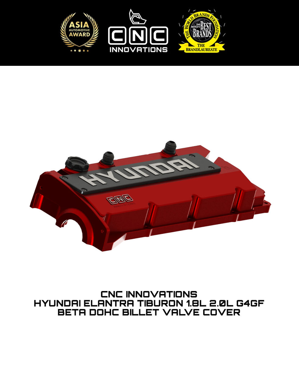 Thumbnail: HYUNDAI KIA ELANTRA TIBURON 1.8L G4GF BETA 1 DOHC BILLET VALVE COVER