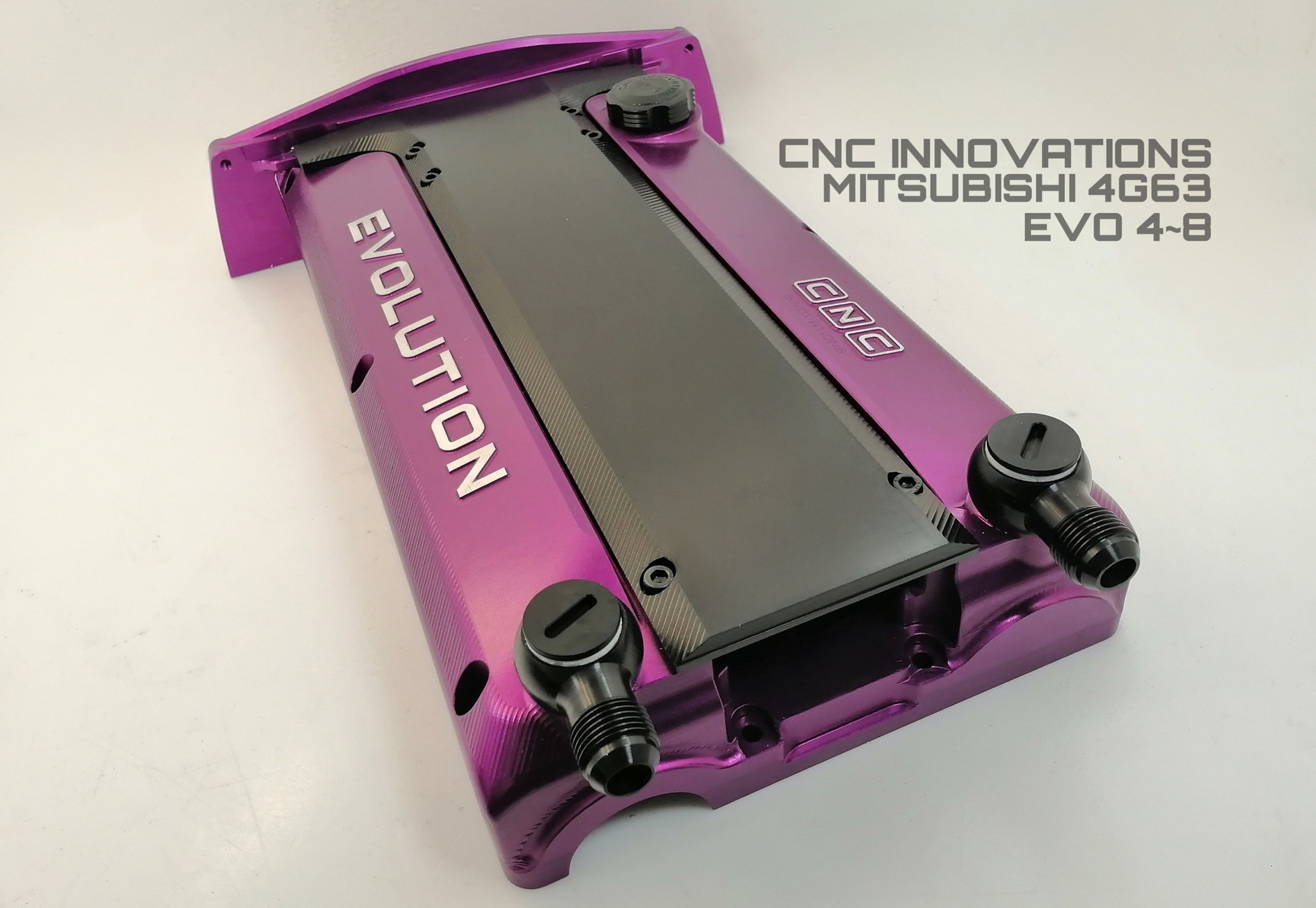 MITSUBISHI 4G63 EVO 4, 5, 6, 7 & 8 BILLET VALVE COVER