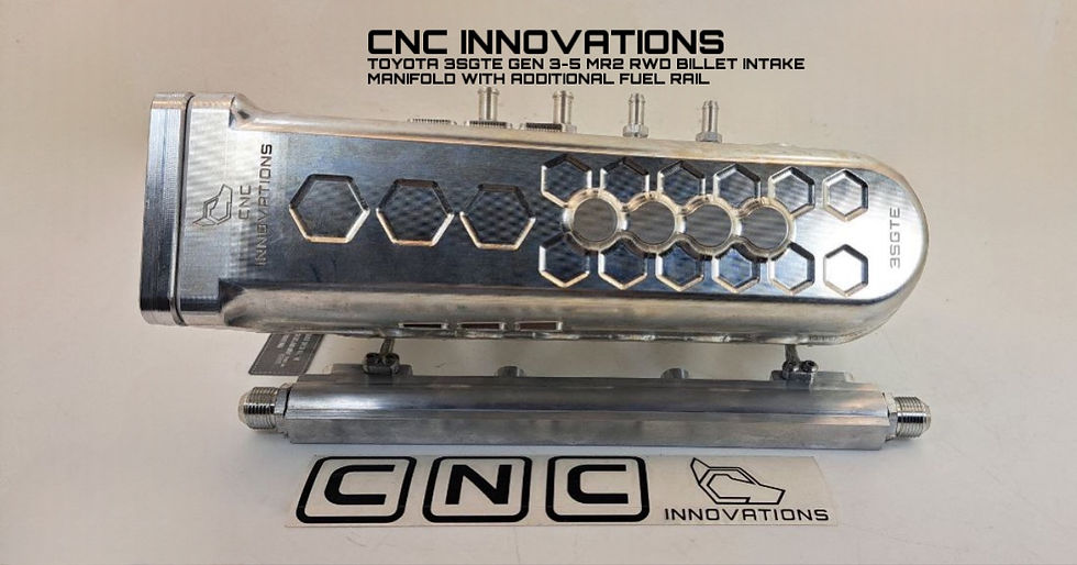 Thumbnail: TOYOTA 3SGTE GEN 3-5 MR2 RWD BILLET INTAKE MANIFOLD WITH ADDITIONAL FUEL RAIL