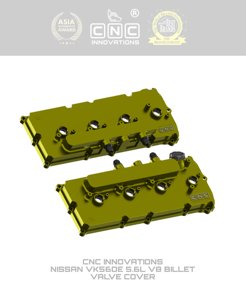 Thumbnail: NISSAN VK56DE 5.6L V8 BILLET VALVE COVER