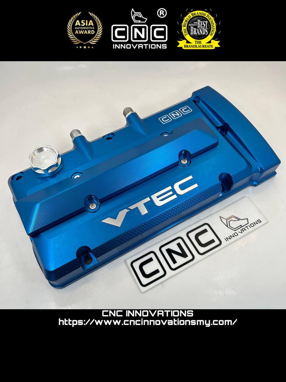 Thumbnail: HONDA H-SERIES H22A BILLET VALVE COVER