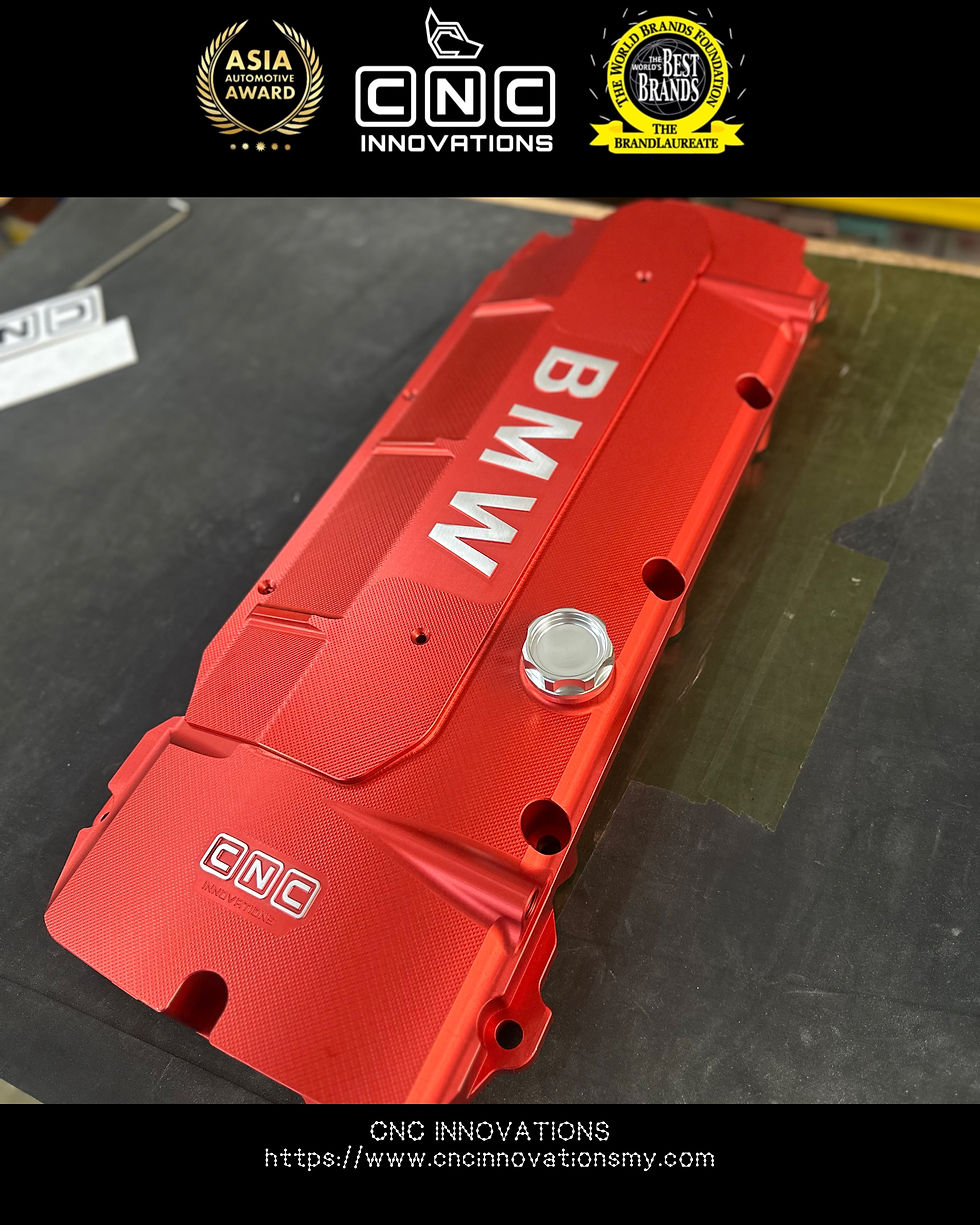 Thumbnail: BMW E46 E60 325i M52 M54 530I BILLET VALVE COVER