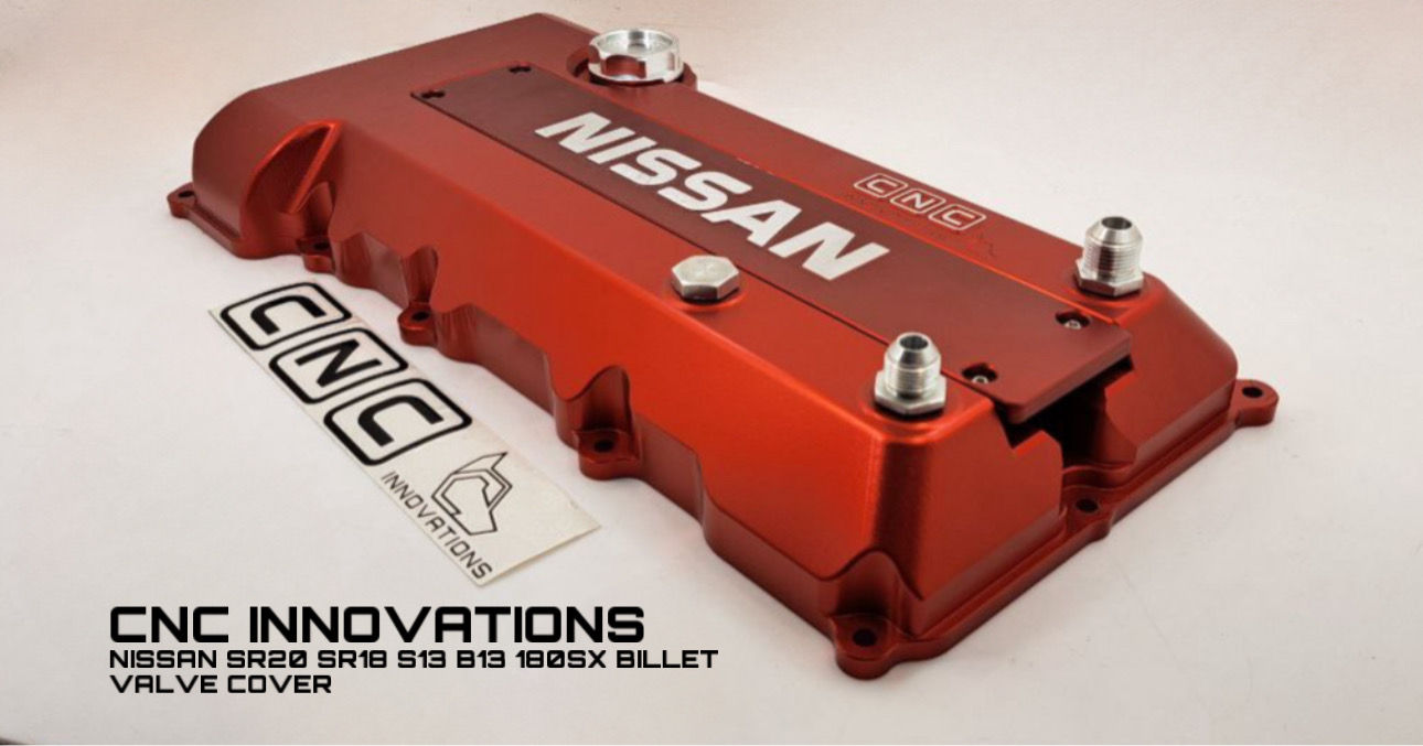 NISSAN SR20 SR18 S13 B13 180SX BILLET VALVE COVER