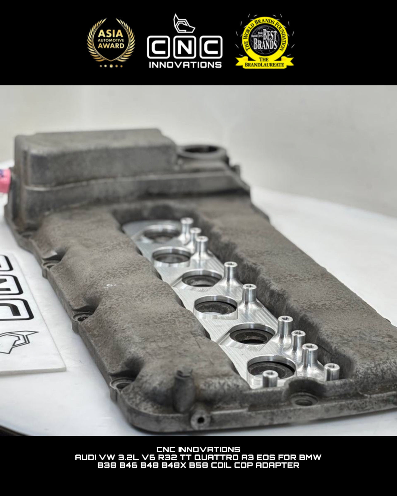 AUDI VW 3.2L V6 R32 TT QUATTRO A3 EOS FOR BMW B38 B46 B48 B48X B58 COIL COP ADAP