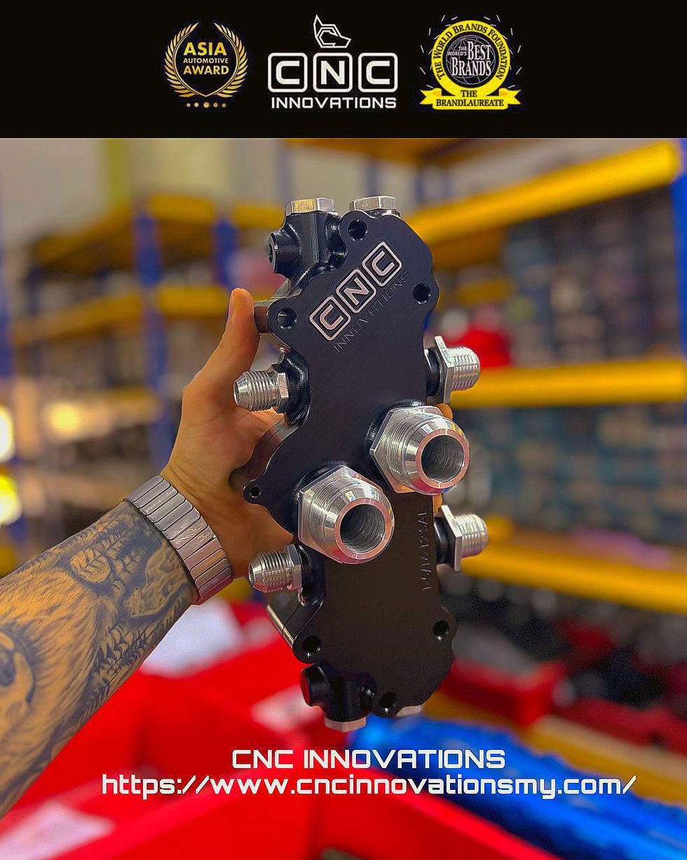 Thumbnail: GM LS1 LS3 COOLANT BRACKET SET FOR NON-CIRCULATING PUMP APPLICATIONS