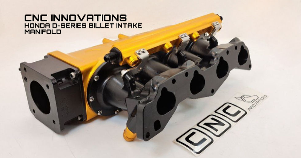 Thumbnail: HONDA D-SERIES CIVIC D15 D16 D16Z6 D15B D17A D16A BILLET INTAKE MANIFOLD   