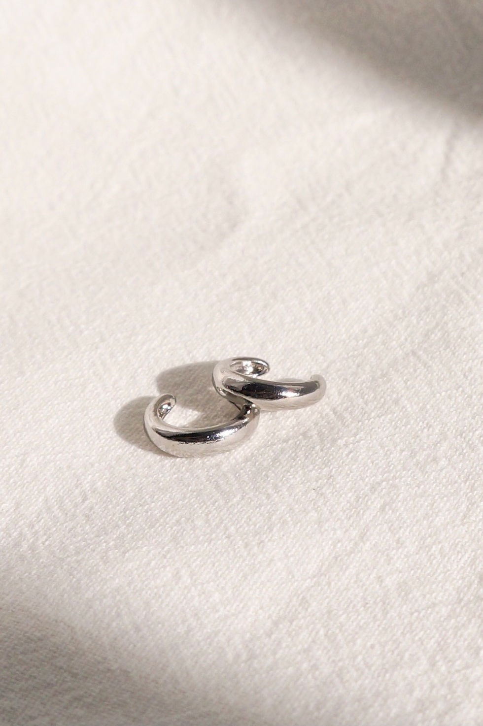 Thumbnail: Maeve Ear Cuffs in Silver