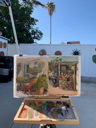 More paint sketches