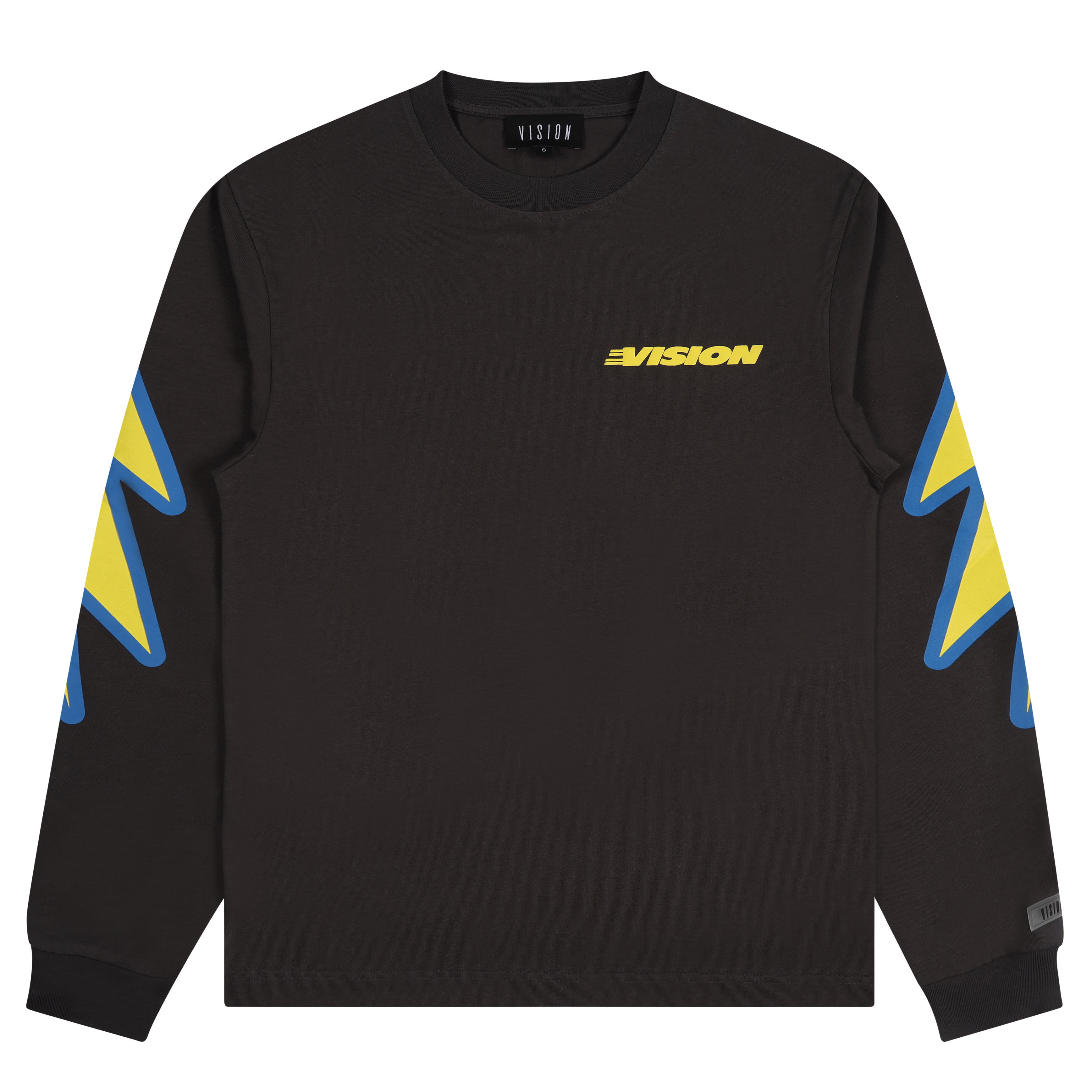 VISION ENERGY LONG SLEEVE ROYAL/YELLOW/GREY