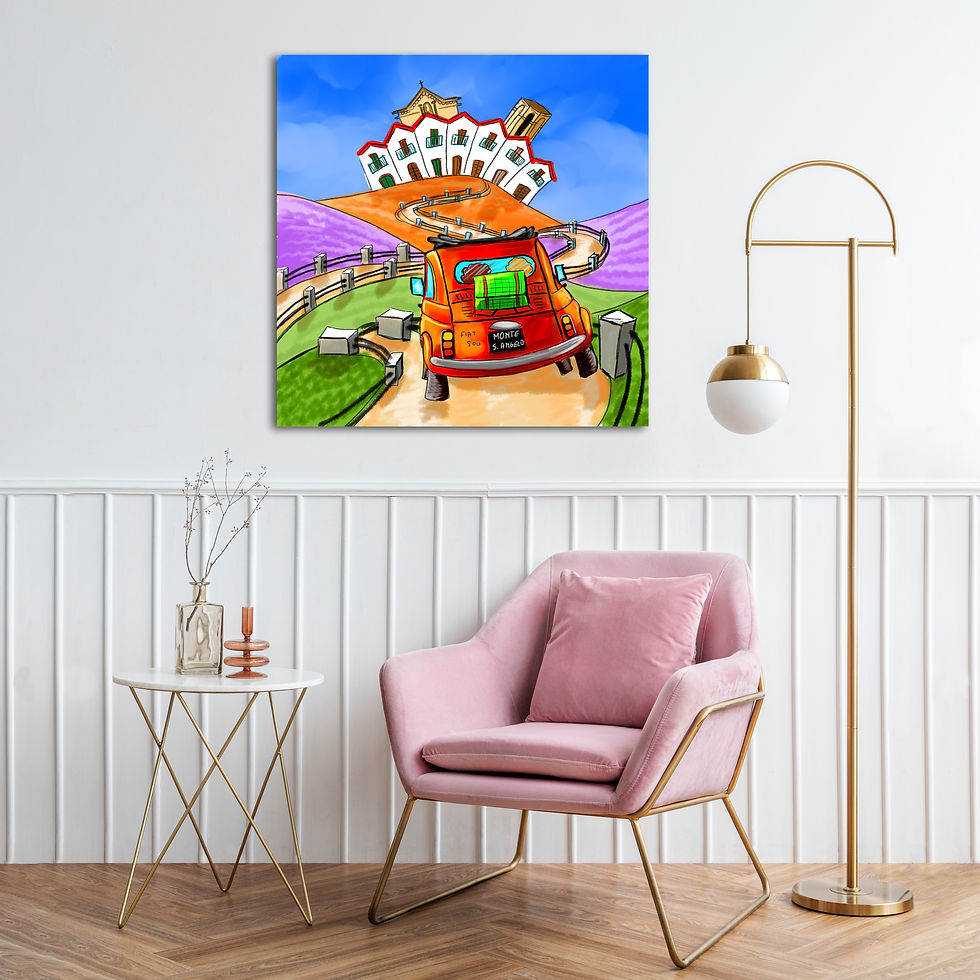 Tele arredo - Luigi Francavilla 17 - ritorno a casa