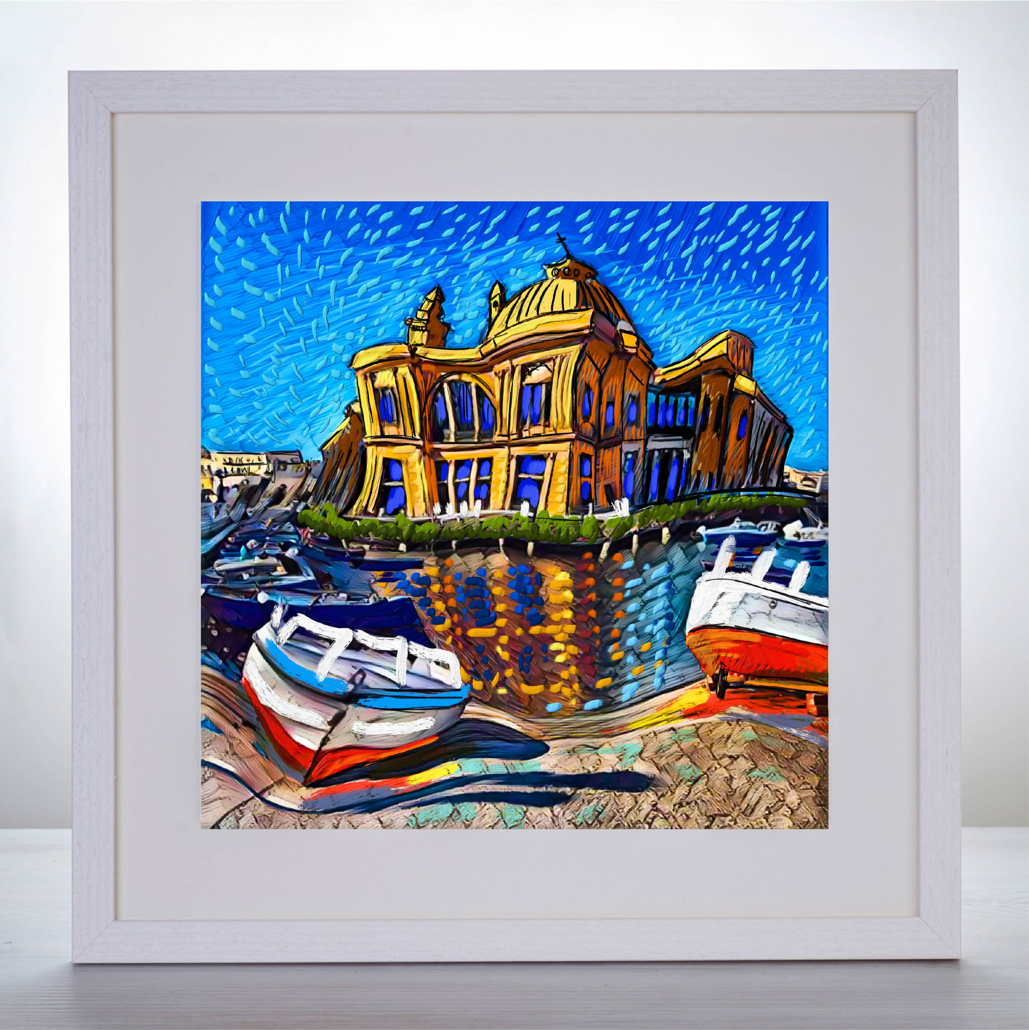 Giclèe con cornice - Bari Teatro Margherita Van Gogh
