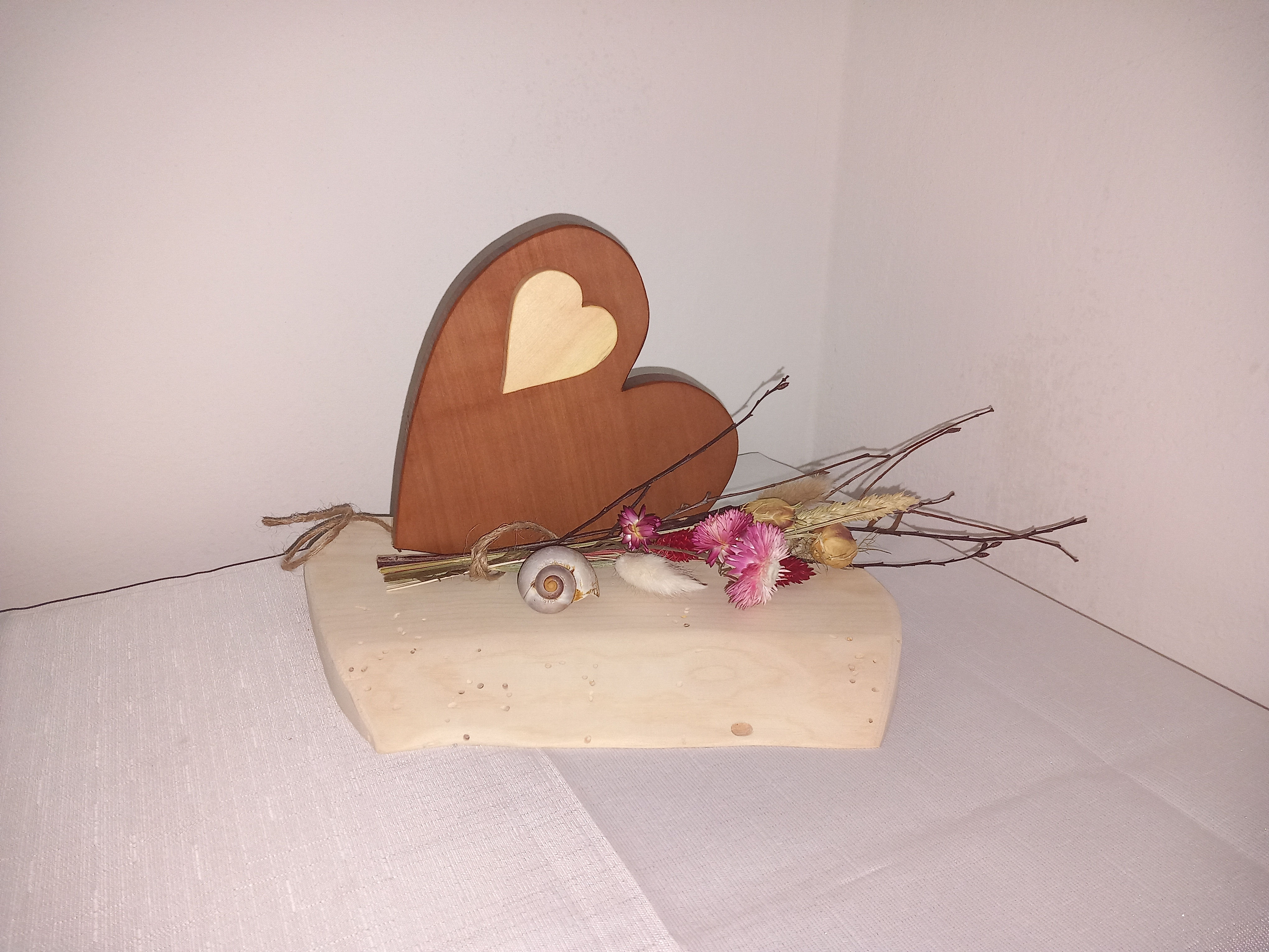 Holzdeko Herz