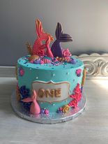 Mermaid Themed Cake