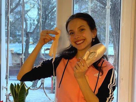 COMO COSTURAR A FITA NA SAPATILHA DE PONTA