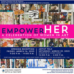 3 Images from "Handle Her with Care" are featured in EmpowerHer Art Exhibition
