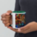 Thumbnail: Sip, Style, Smile: The Tangled Rainbow Pooch Mug!