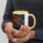 Thumbnail: Sip, Style, Smile: The Tangled Rainbow Pooch Mug!