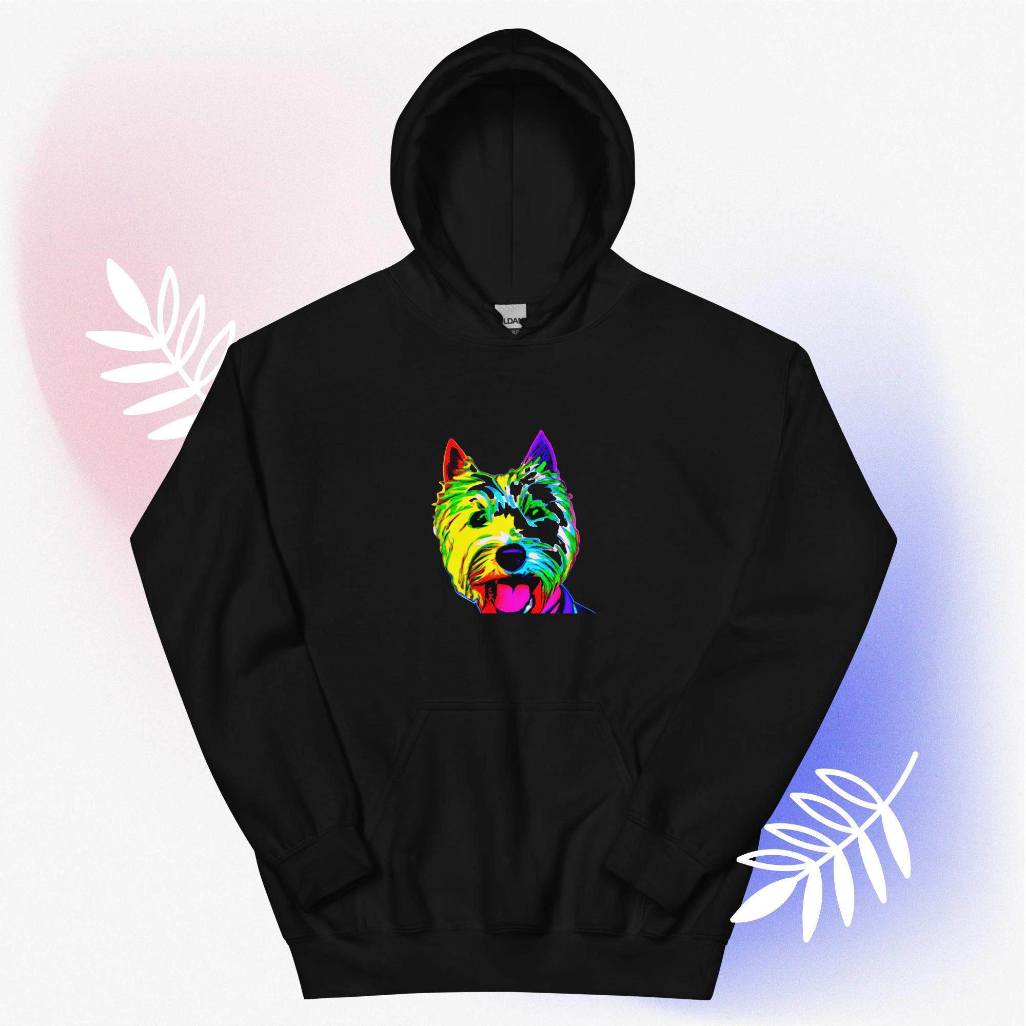Groovy Westie - Unisex Hoodie