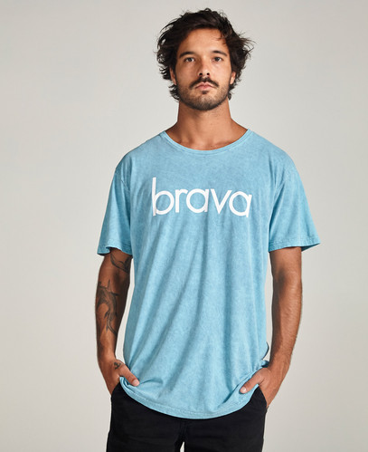 camiseta brava rosa