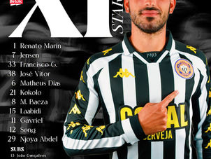 Nacional vence Braga por 1-0
