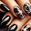 Thumbnail: Gothic Coffin Shape Press-On Nails