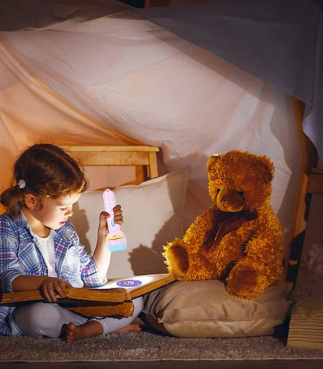 Thumbnail: Plastic Projection Flashlight (48 Patterns)