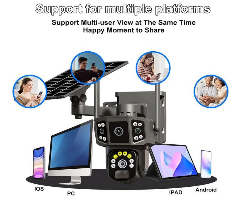 Thumbnail: AI Smart Solar 4G/WiFi Camera