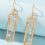 Thumbnail: Shell Geometric Earrings