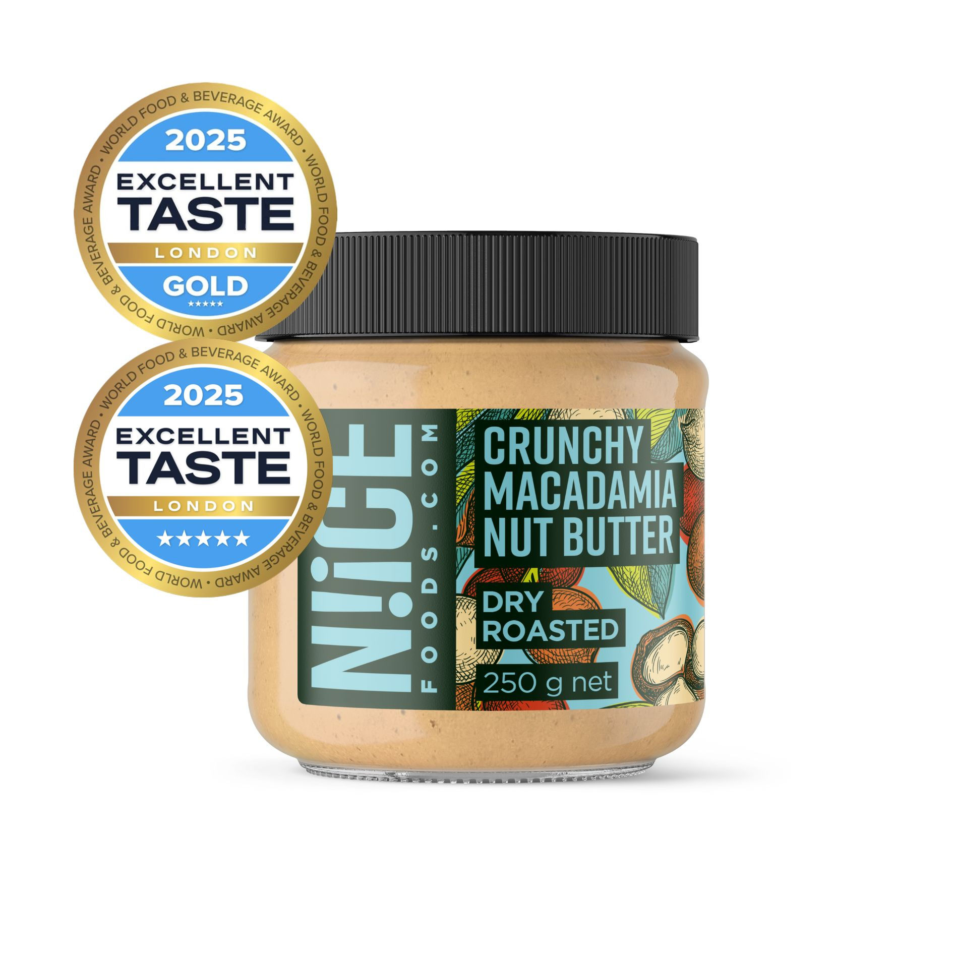 Macadamia Nut Butter Crunchy PET - Single