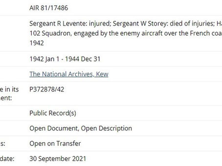 Air81 Casualty Files at the National Archives, Kew