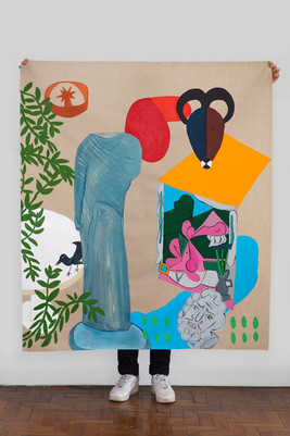 Sketchbook VII Hera Fang Cabeça de Picasso, 2019