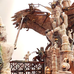 From Bones to Wings , My newest sculpture at _im'ago Primordialis__With Otto Rapp, Brigid Marlin, HR