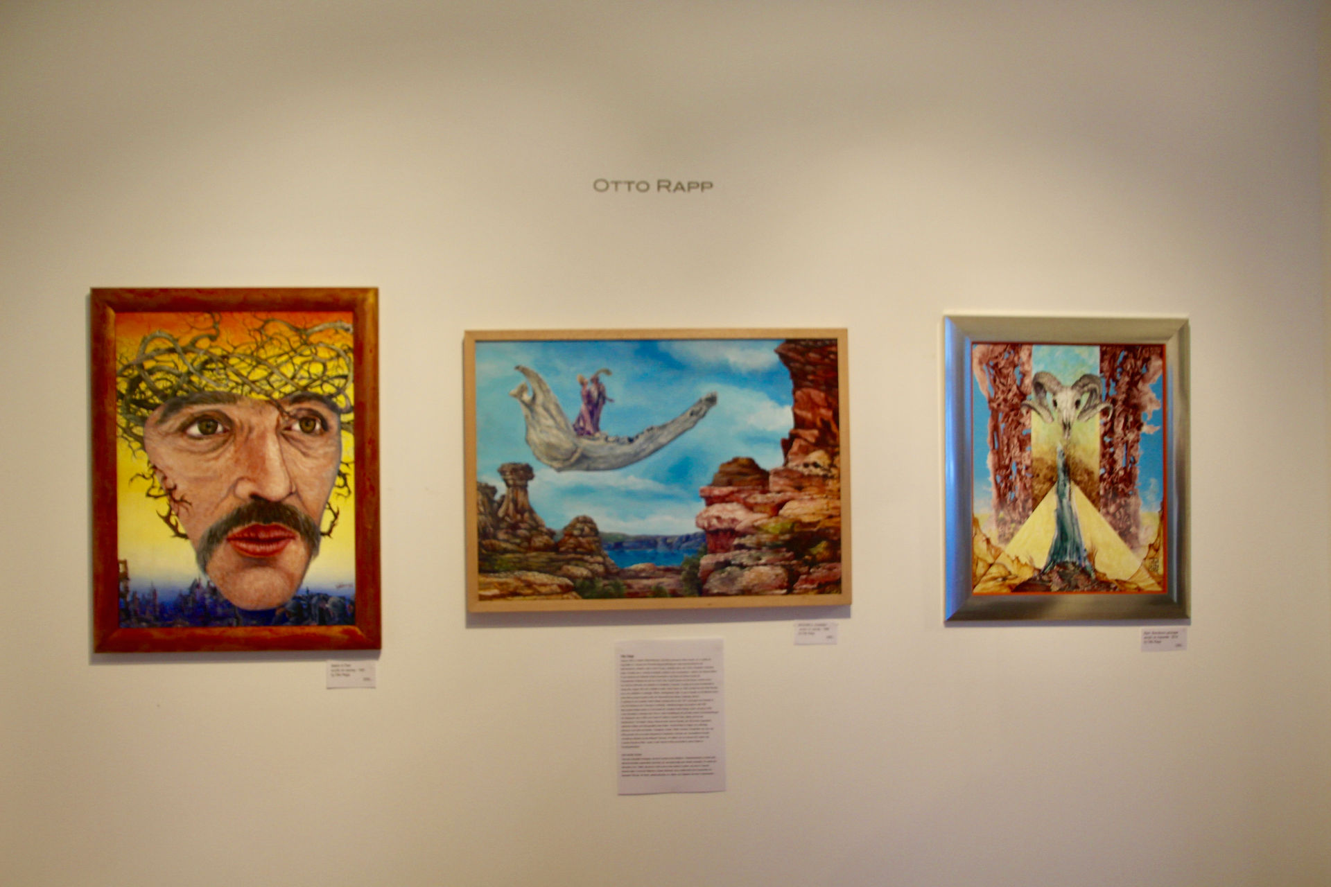 Otto Rapp's wall