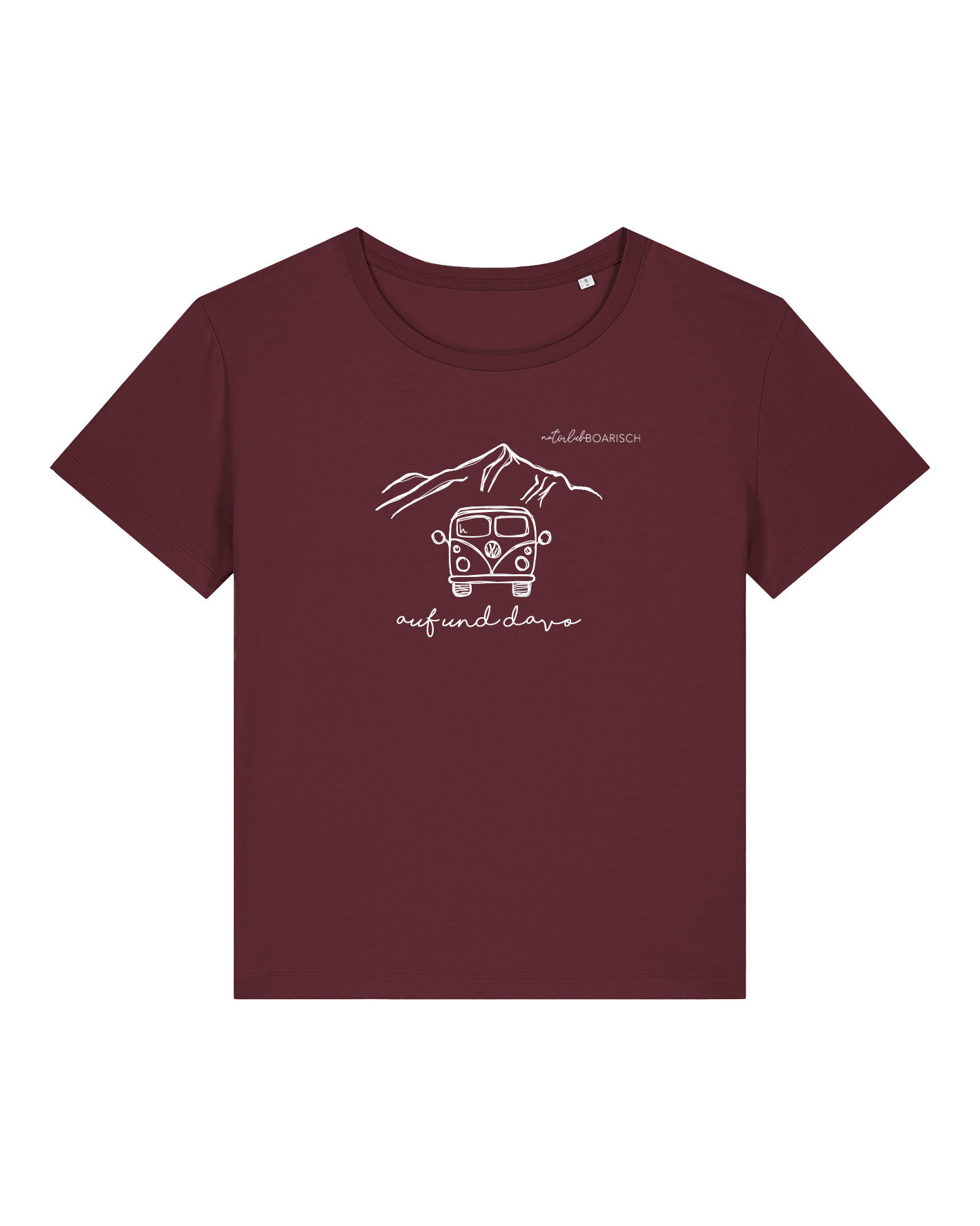 T-Shirt Damen - auf und davo