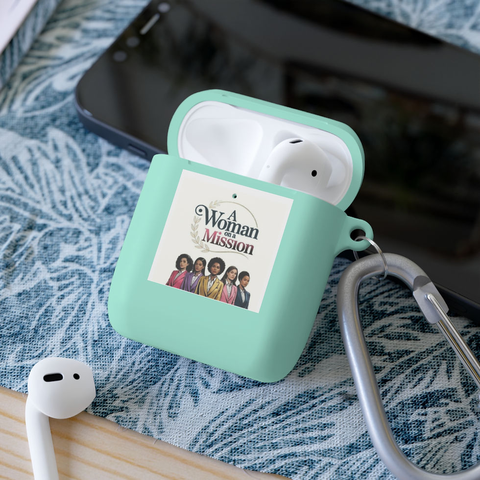 Thumbnail: AirPods Case - "A Woman on a Mission" Inspirational Feminine Design