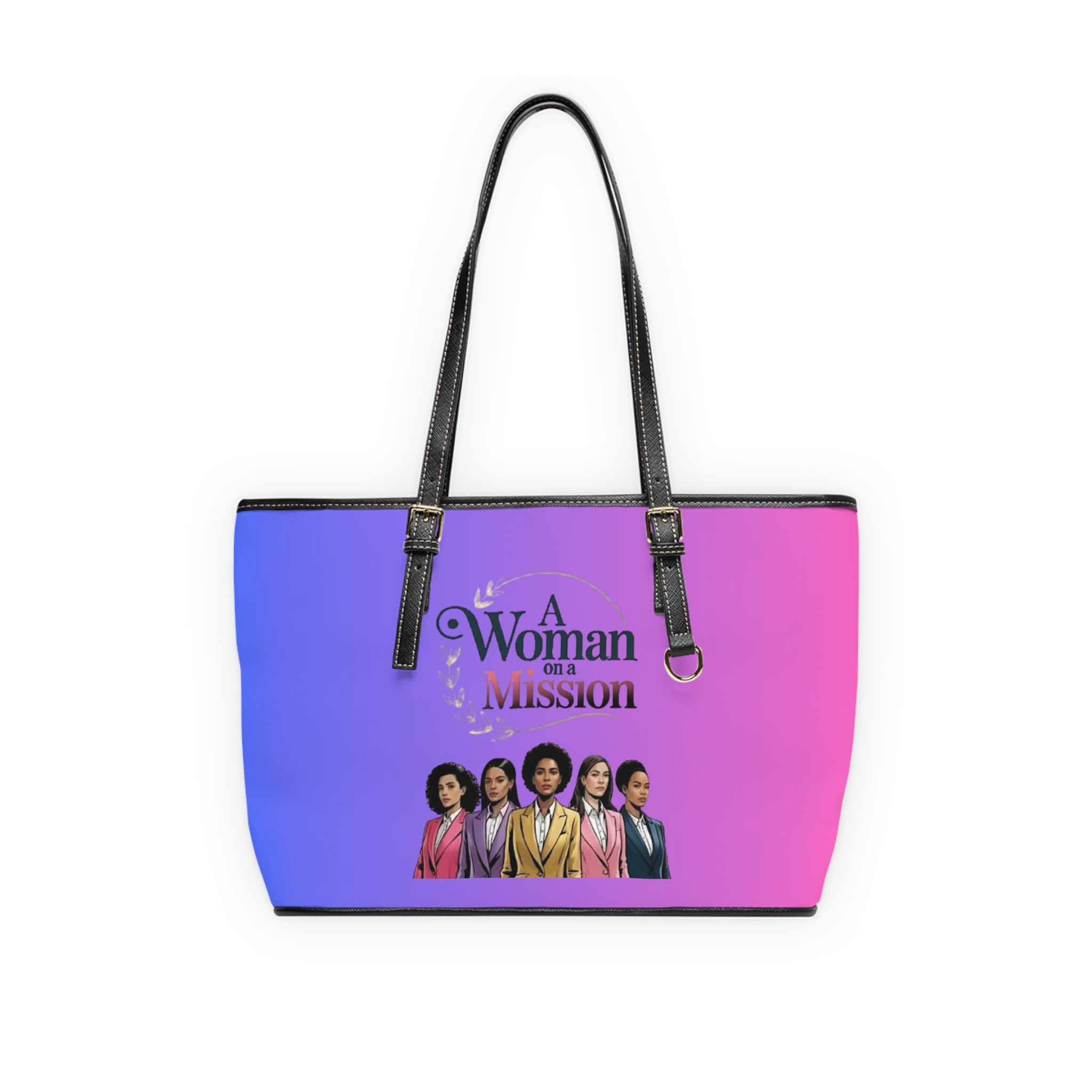 Shoulder Bag – “A Woman on a Mission” Gradient Tote