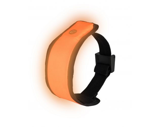 Miniaturebillede: Genopladelig LED sikkerhedsarmbånd med USB