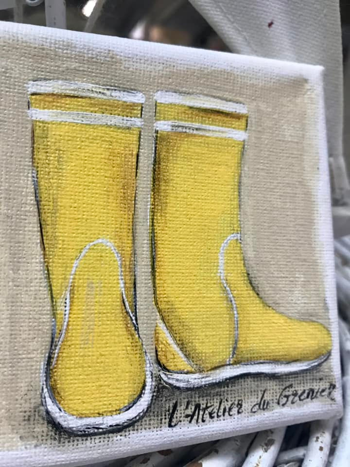 Miniature : Tableau Bottes