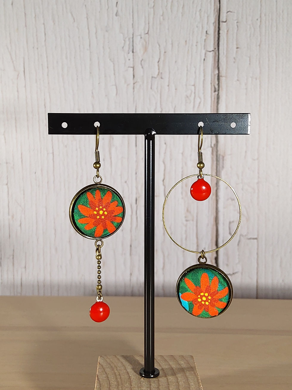 Boucles d'oreilles "les dissociées"