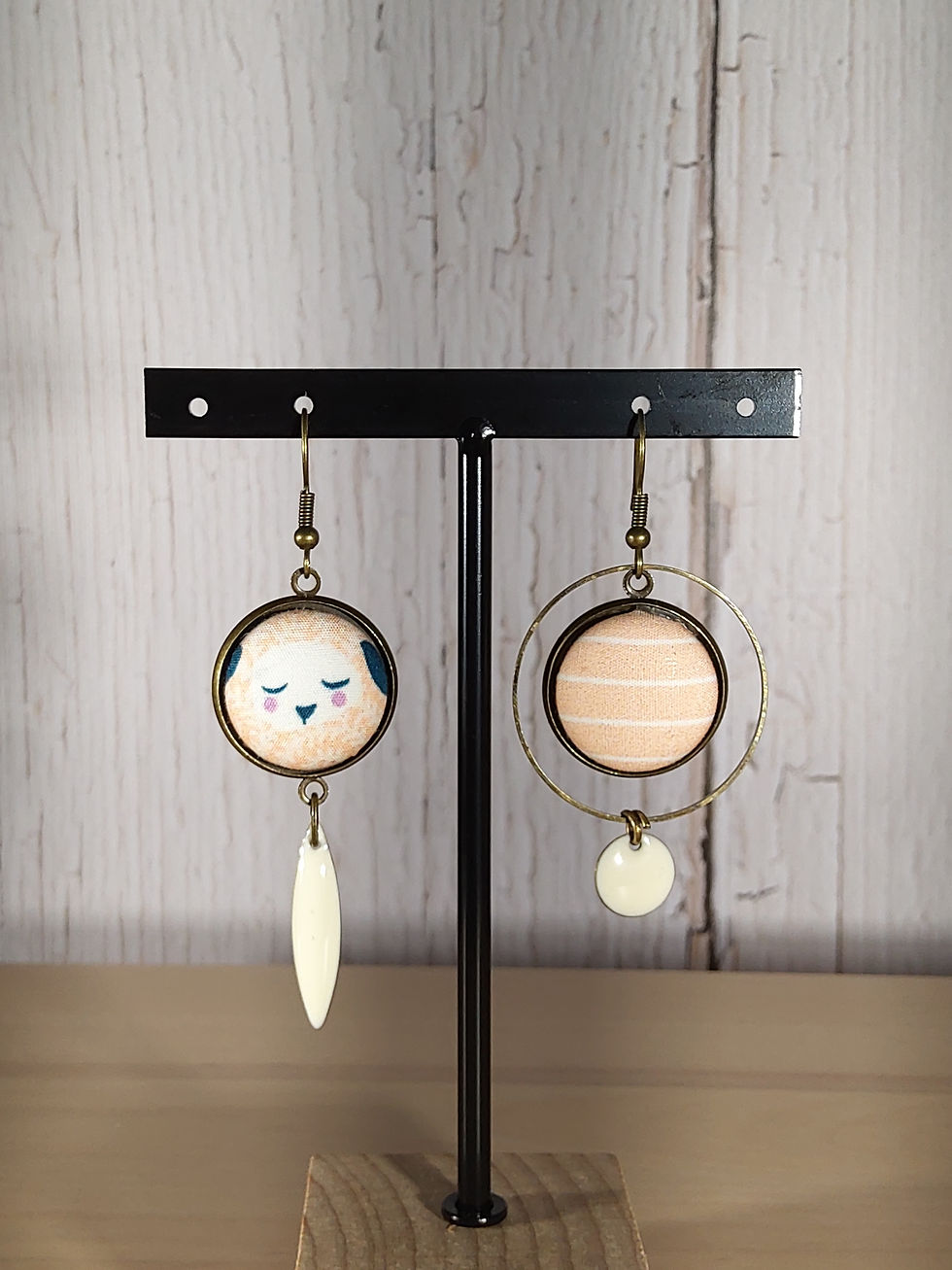 Boucles d'oreilles "les dissociées"