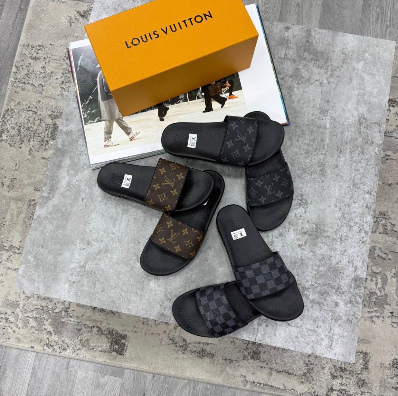 LVE Slides - Black/Grey