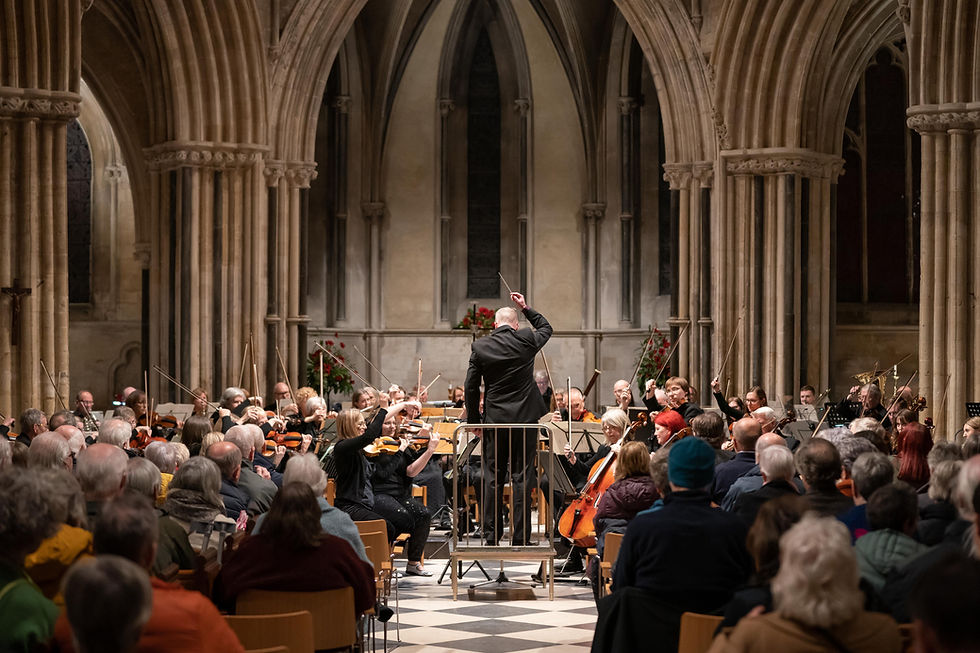 Worcestershire Symphony Orchestra in Pershore Abbey