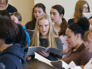 youth choral worcester rehearsal by classical music photographer michael whitefoot
