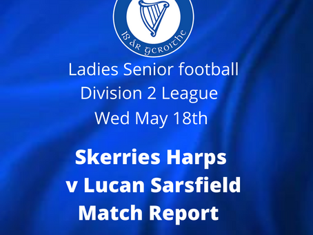 Senior ladies | V Lucan Sarsfields | May 18th