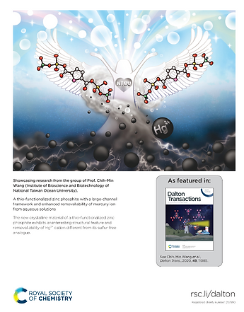 A thio-functionalized zinc phosphite wit
