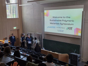 Logan Charton (PhD Student) awarded at the Sustainable Polymeric Materials Symposium