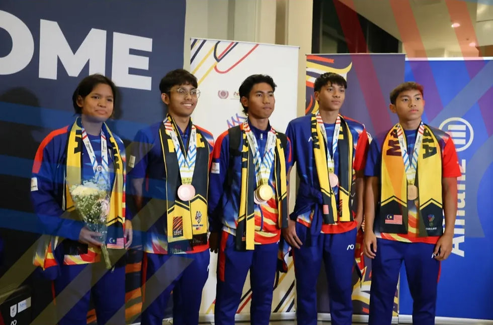 Malaysia Secures 3rd at 13th ASEAN Para Games
