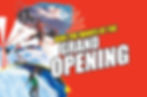 Grand opening advertisement for Fantasy Surf Indoor Surf Park Kissimmee Florida